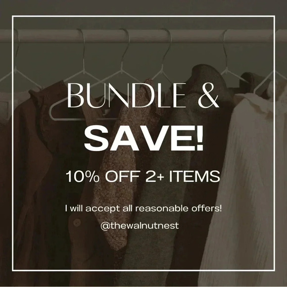 Bundle & Save! 10% off 2+ items! I will accept all reasonable offers. - Picture 1 of 1